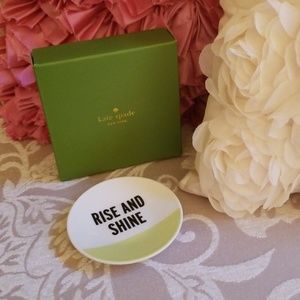 Kate Spade ring dish **rise and shine**